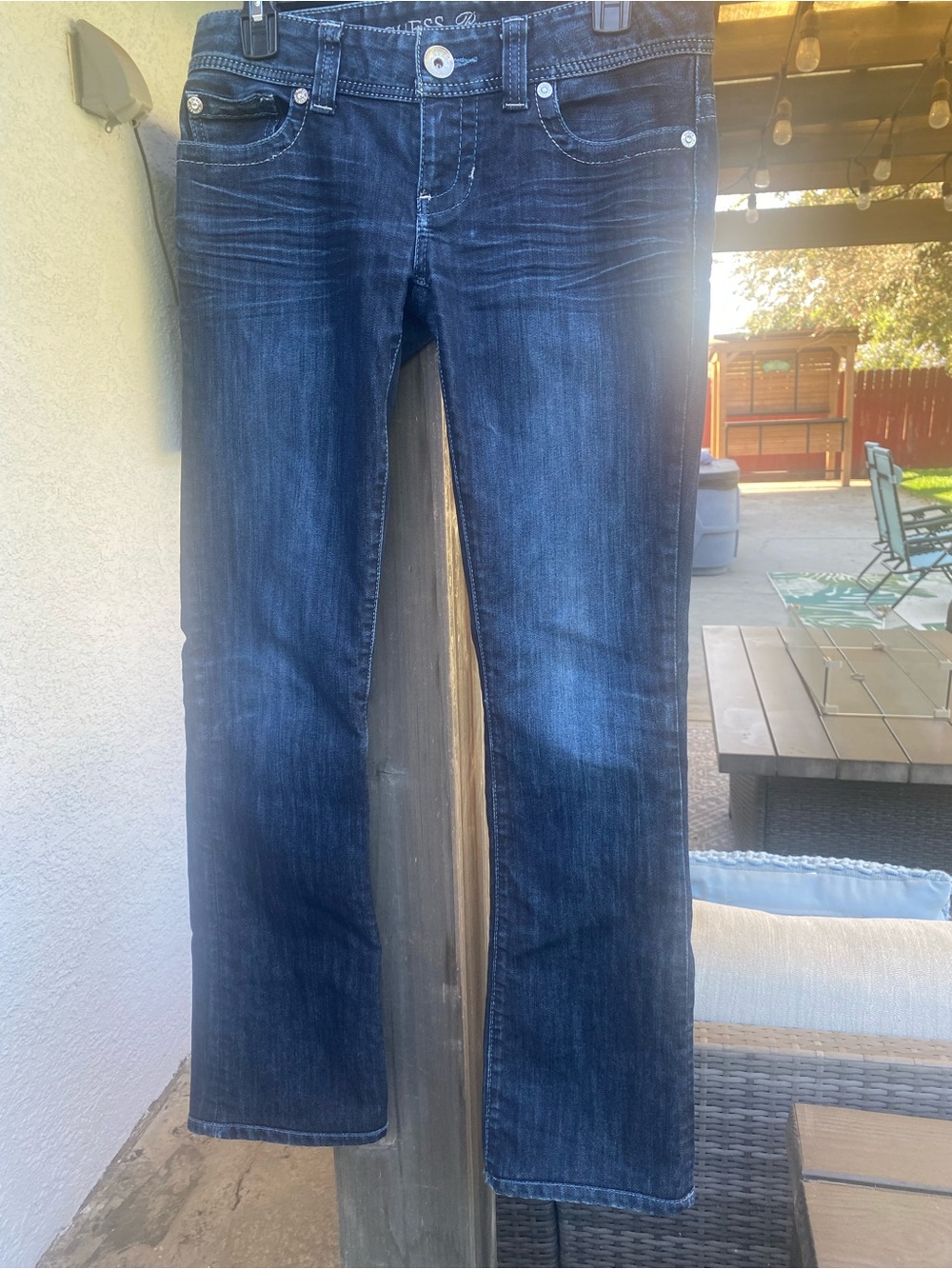 Guess Dark Blue Bootcut Jeans SZ 27